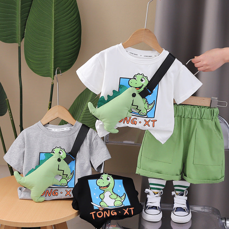 Dinosaur Shorts Set