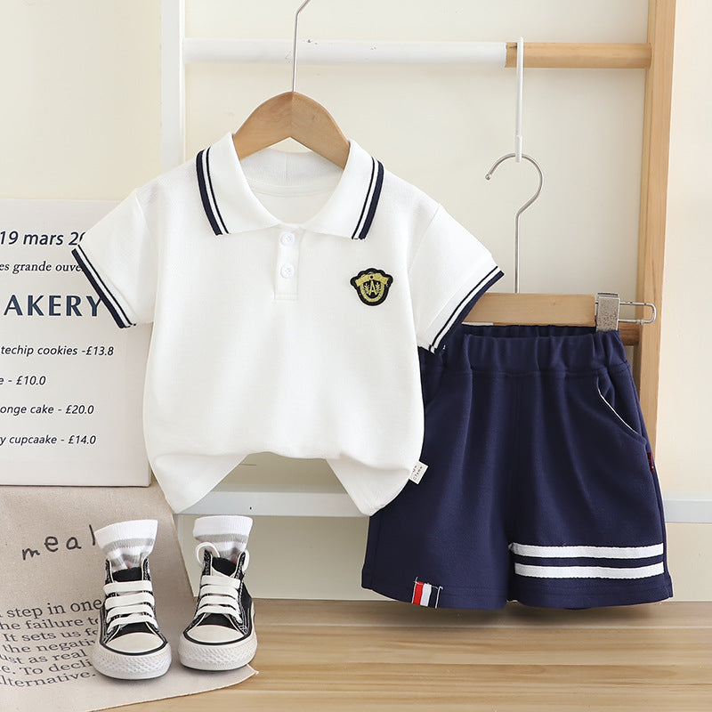 Polo Tshirt Shorts Set
