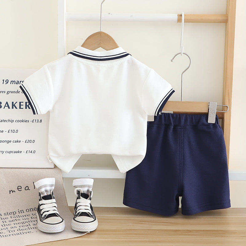 Polo Tshirt Shorts Set