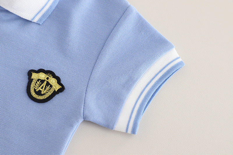 Polo Tshirt Shorts Set