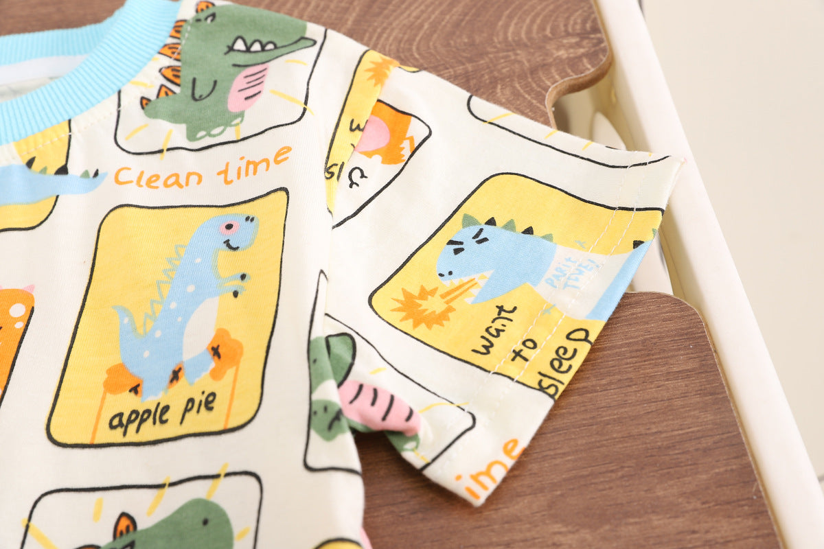 Dinosaur Tshirt Denim Set
