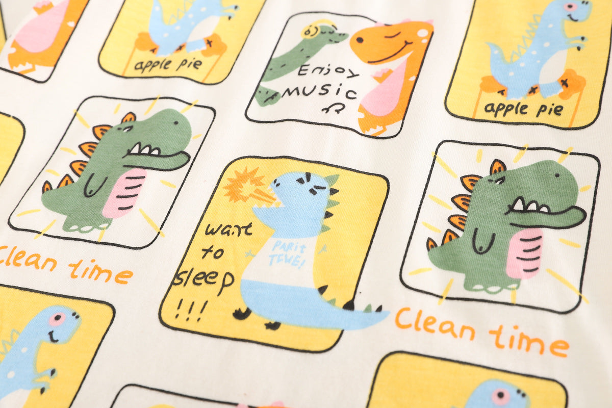 Dinosaur Tshirt Denim Set