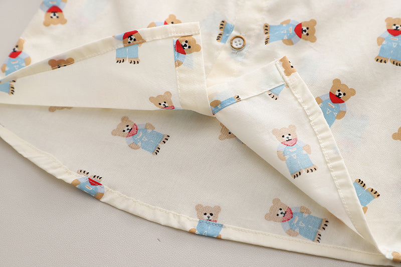 Teddy Bear Shorts Set