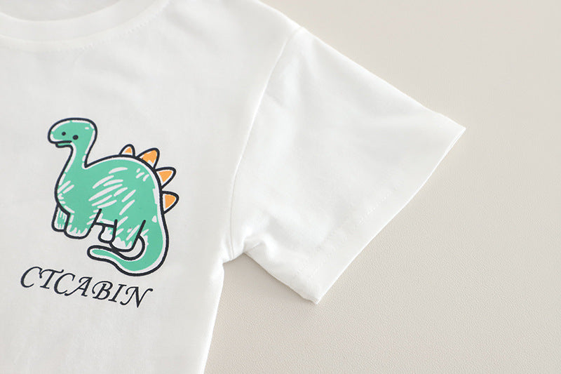 Dinosaur Tshirt Denim Set