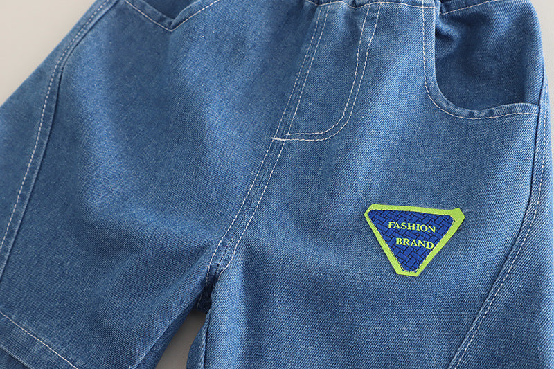 Dinosaur Tshirt Denim Set
