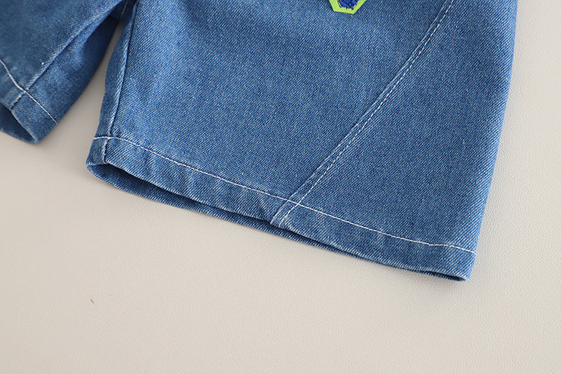 Dinosaur Tshirt Denim Set