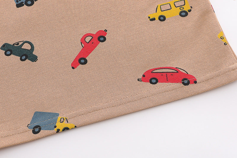 Car Denim Short Set