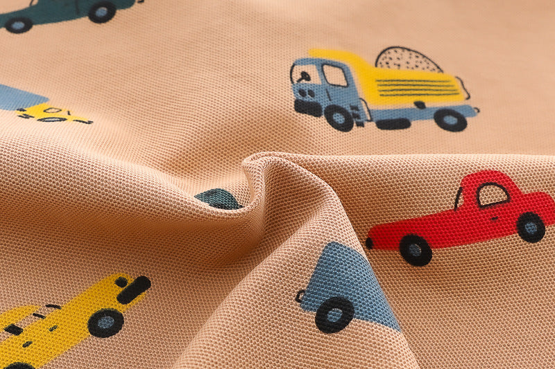 Car Denim Short Set