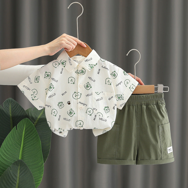 Shirt Shorts Set