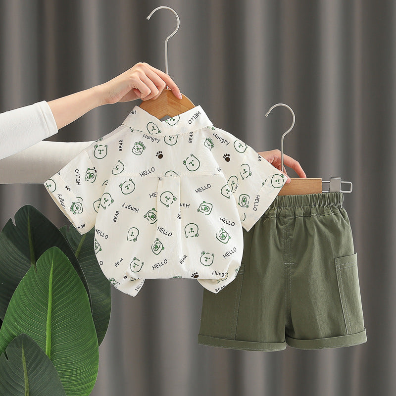 Shirt Shorts Set