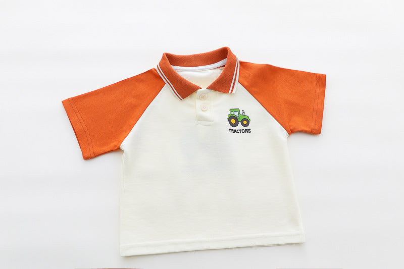 Polo Tshirt Shorts Set