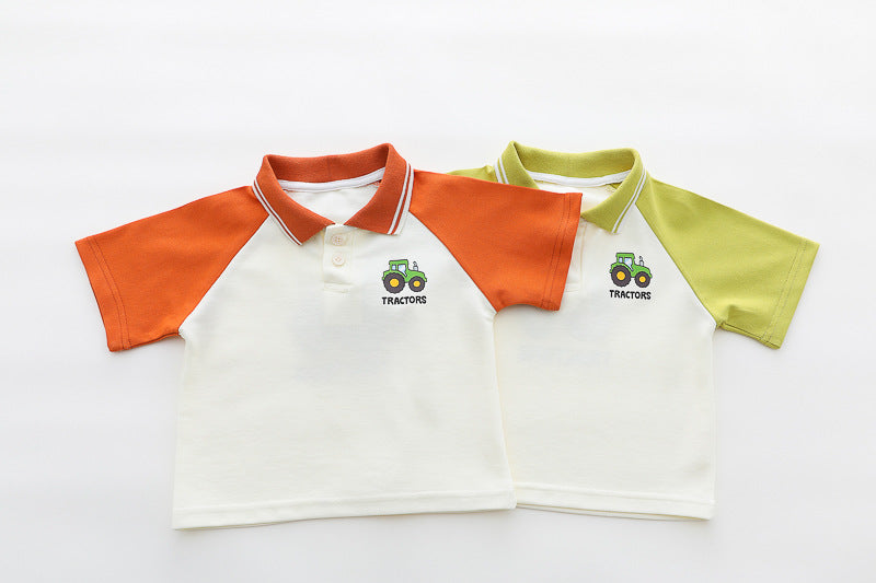 Polo Tshirt Shorts Set