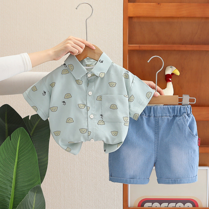 Shirt Shorts Set