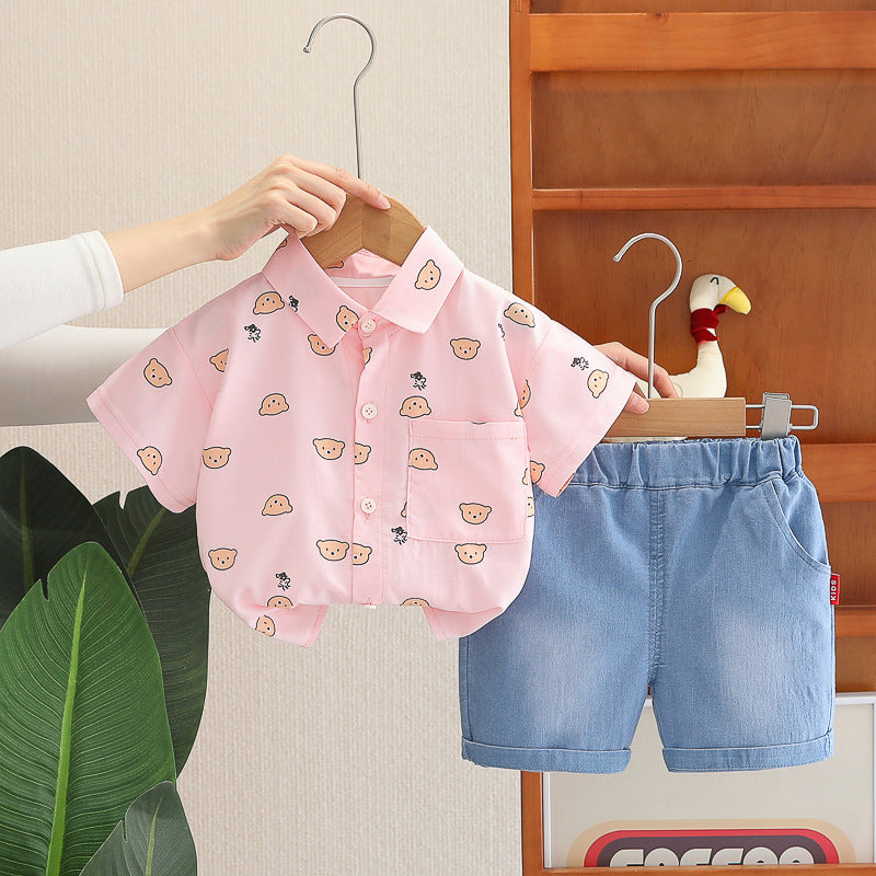 Shirt Shorts Set
