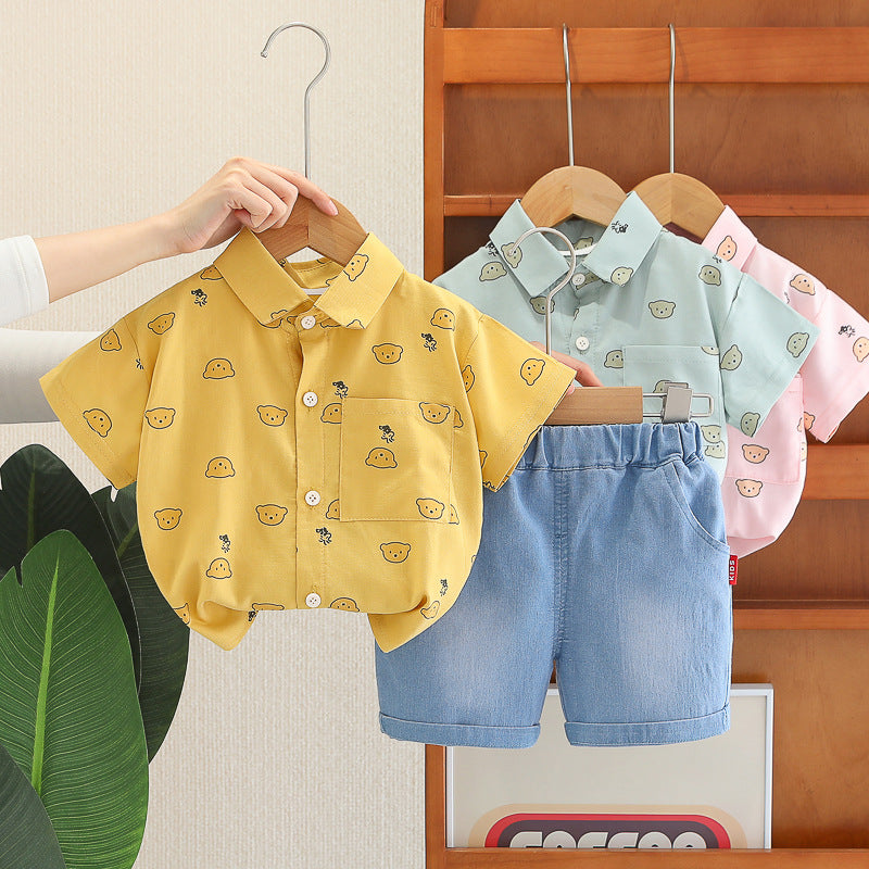 Shirt Shorts Set