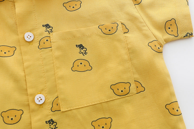 Shirt Shorts Set