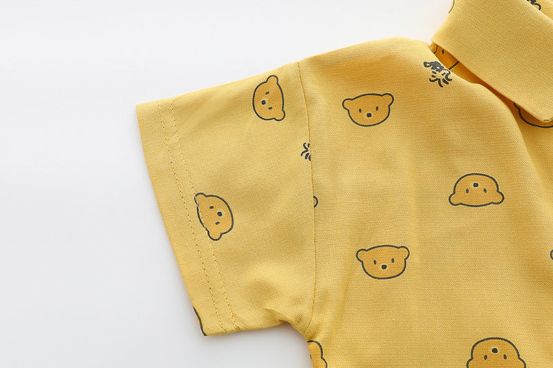 Shirt Shorts Set