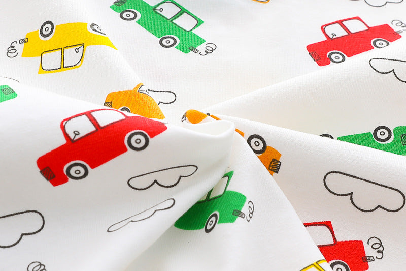 Car Tshirt Short Set