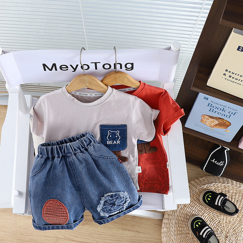 Bear Denim Shorts
