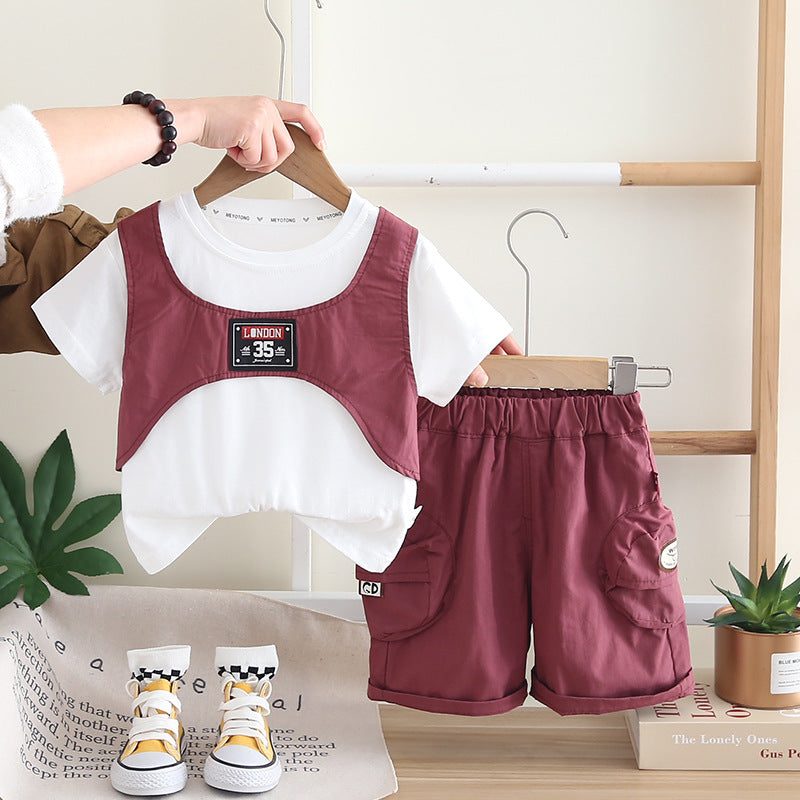 Matching Shorts Set