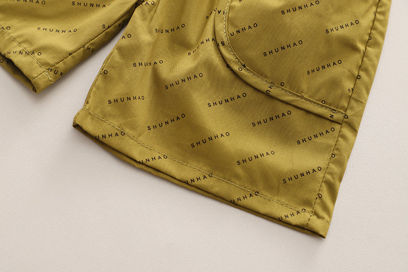 Shirt Matching Shorts Set