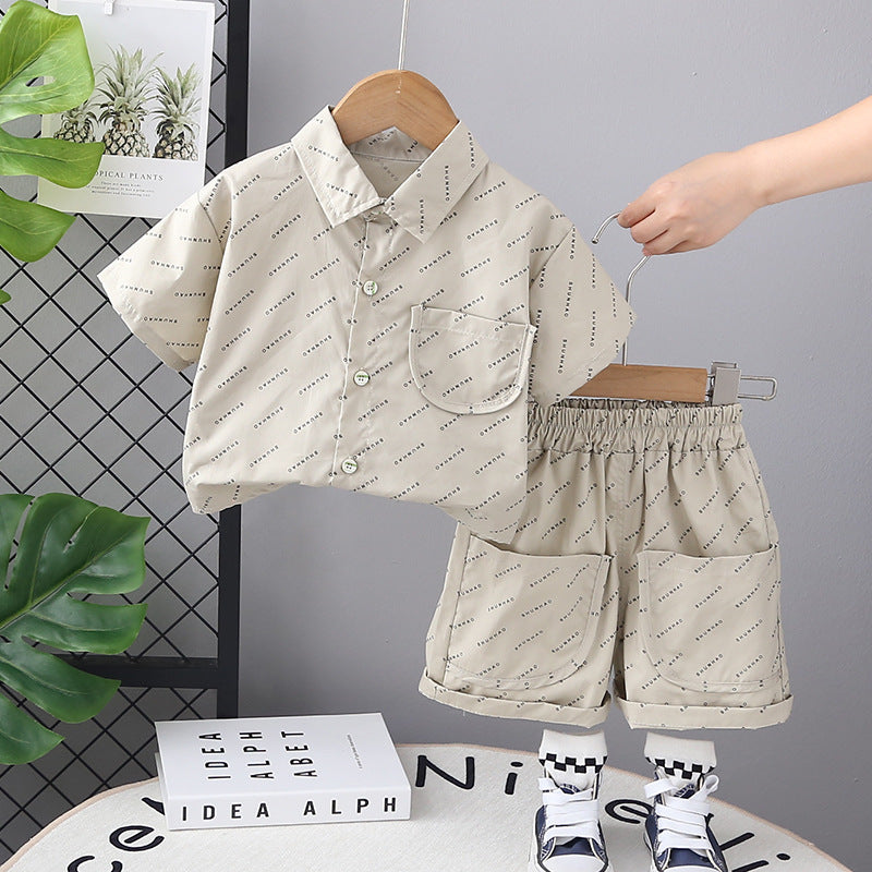 Shirt Matching Shorts Set