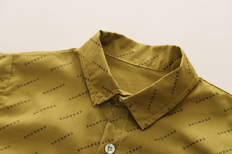 Shirt Matching Shorts Set