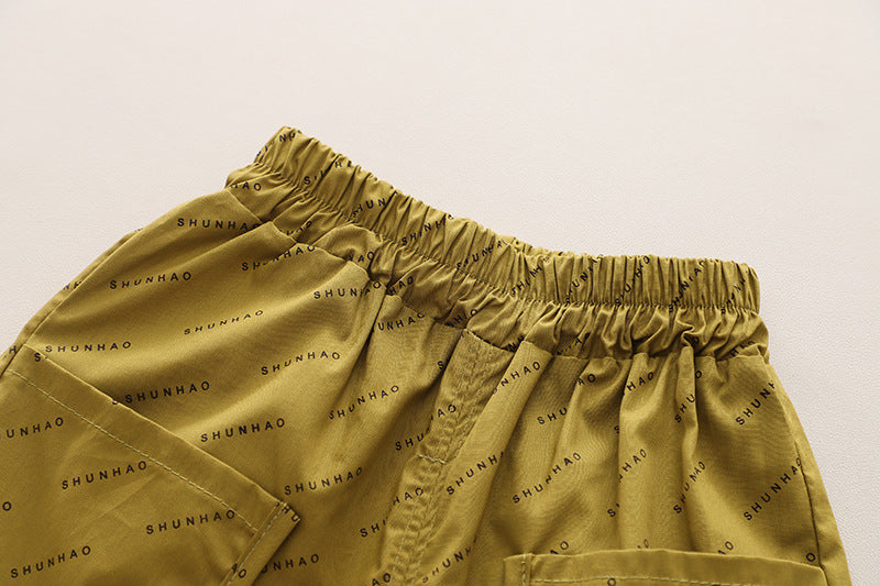 Shirt Matching Shorts Set