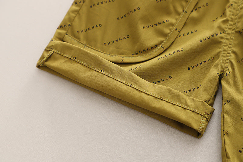 Shirt Matching Shorts Set