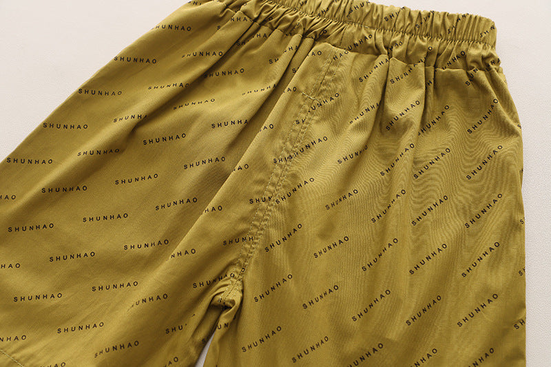 Shirt Matching Shorts Set