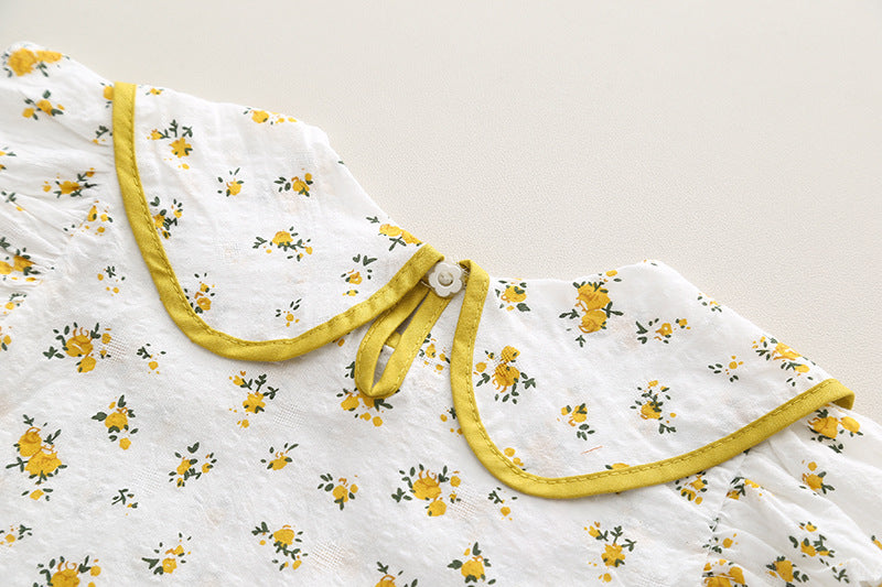 Peter Pan Collared Shorts Set