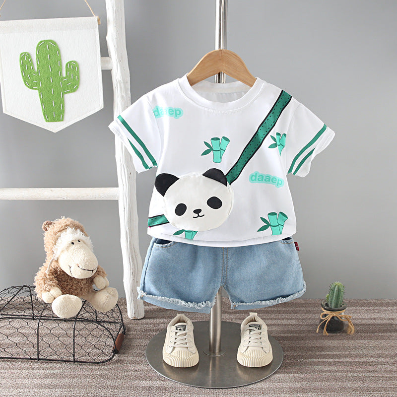 3D Animal Denim Set
