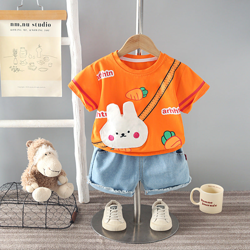 3D Animal Denim Set