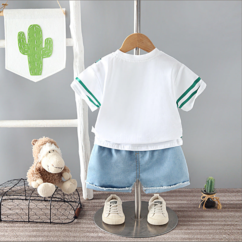 3D Animal Denim Set