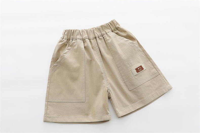 Stripped T-Shirt Shorts Set