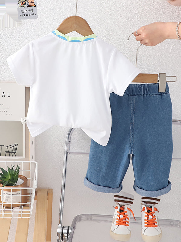 Tshirt Denim Set