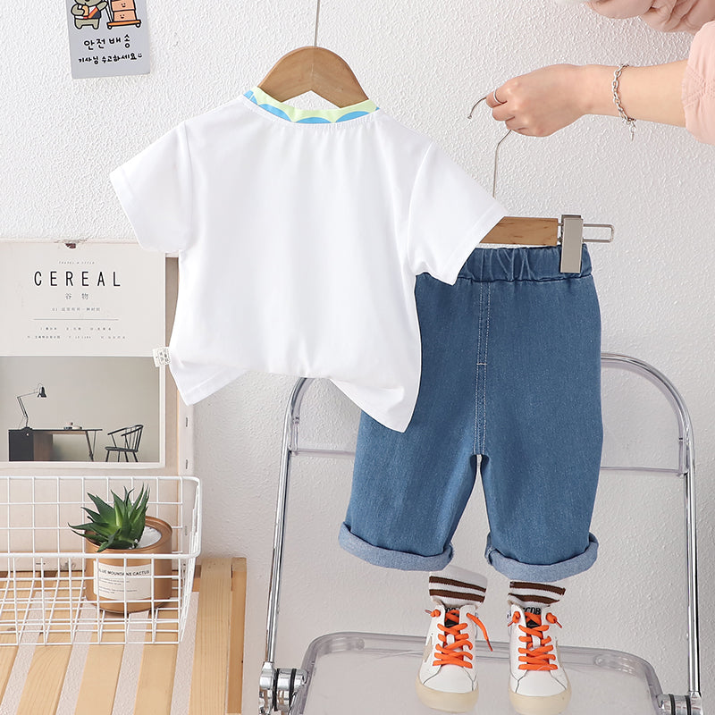 Tshirt Denim Set