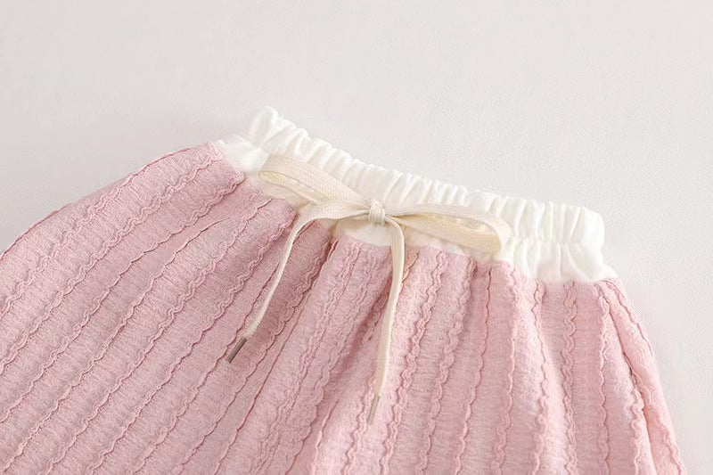 Pastel Polo T-Shirt Set