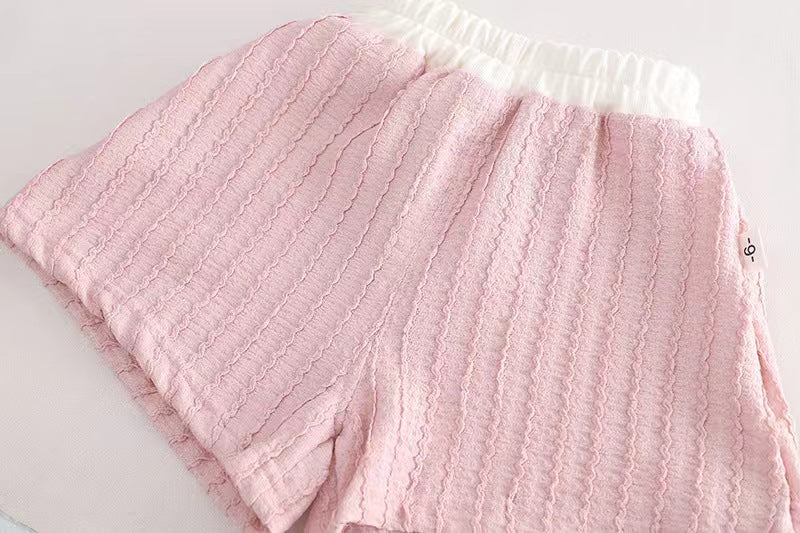 Pastel Polo T-Shirt Set