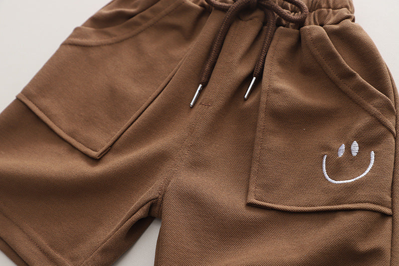 Bear Light Shorts Set