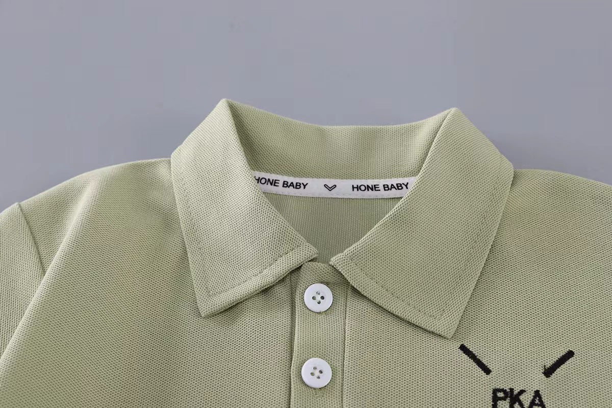 Polo T-Shirts Shorts Set