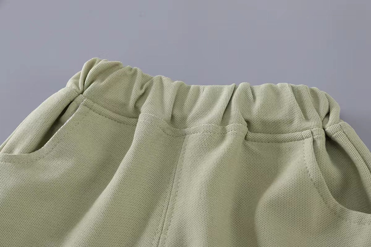 Polo T-Shirts Shorts Set
