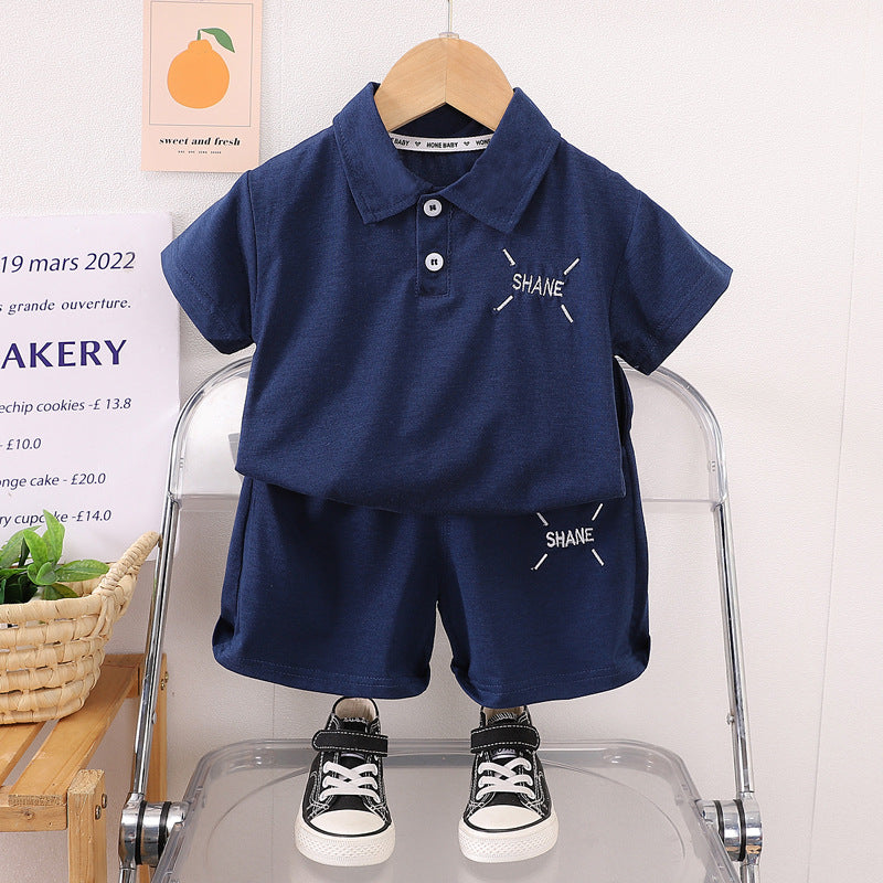 Polo T-Shirts Shorts Set