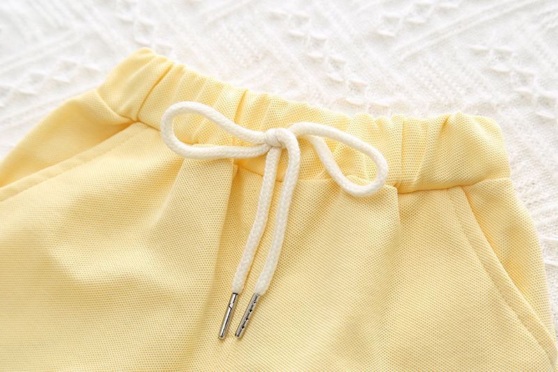 3D Flower Shorts Set