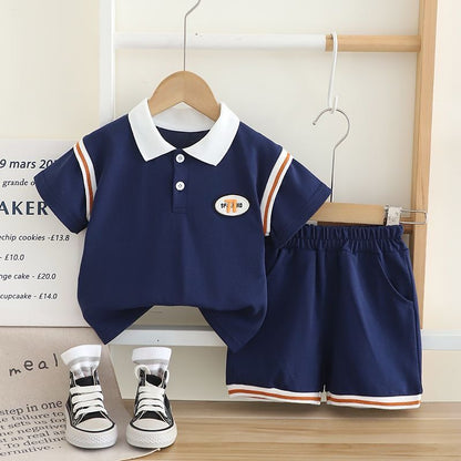 Polo Tshirt Shorts Set