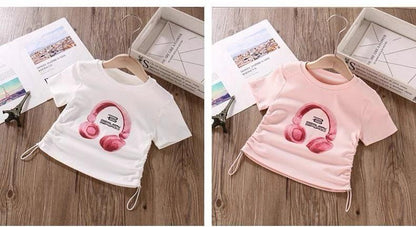 Headphones Tshirt Pant Set