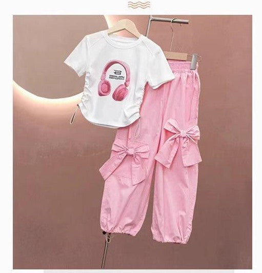 Headphones Tshirt Pant Set