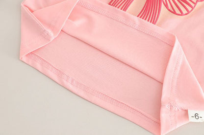 Bow Tshirt Shorts Set