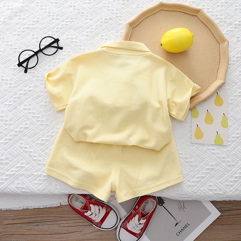 3D Flower Shorts Set