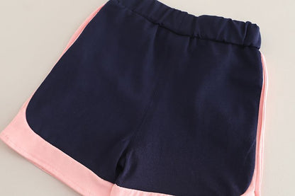 Bow Tshirt Shorts Set